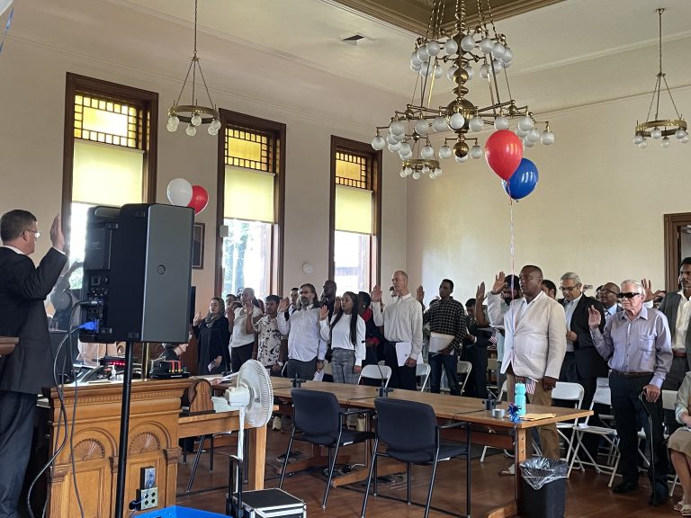 49 new citizens from 25 countries sworn in July 4th!