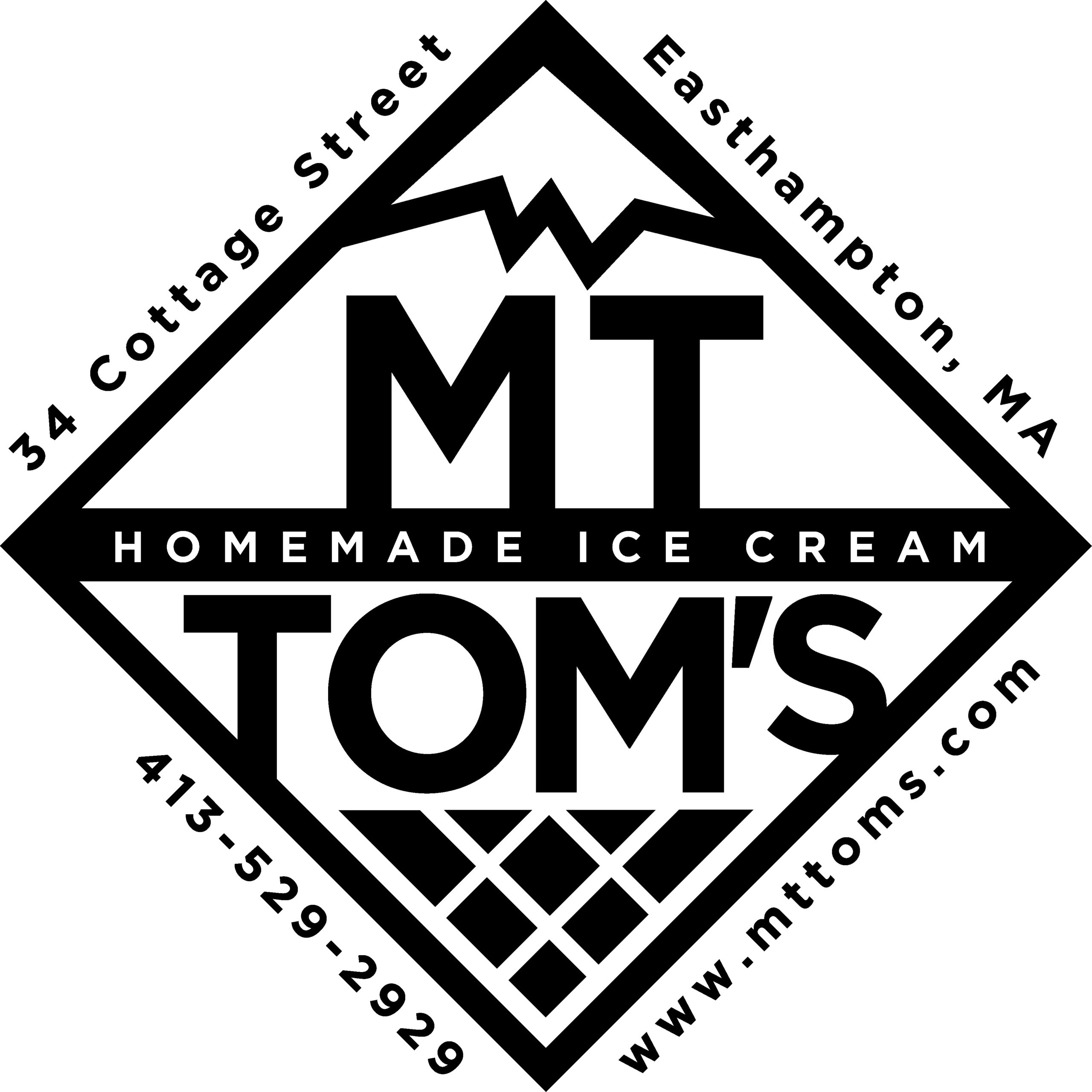 Logo: Mount Tom's Homemade Ice Cream
