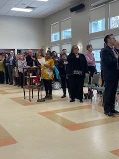 Center for New Americans Alumna Recites Pledge at Mayor Sciarra’s Second- Term Inauguration